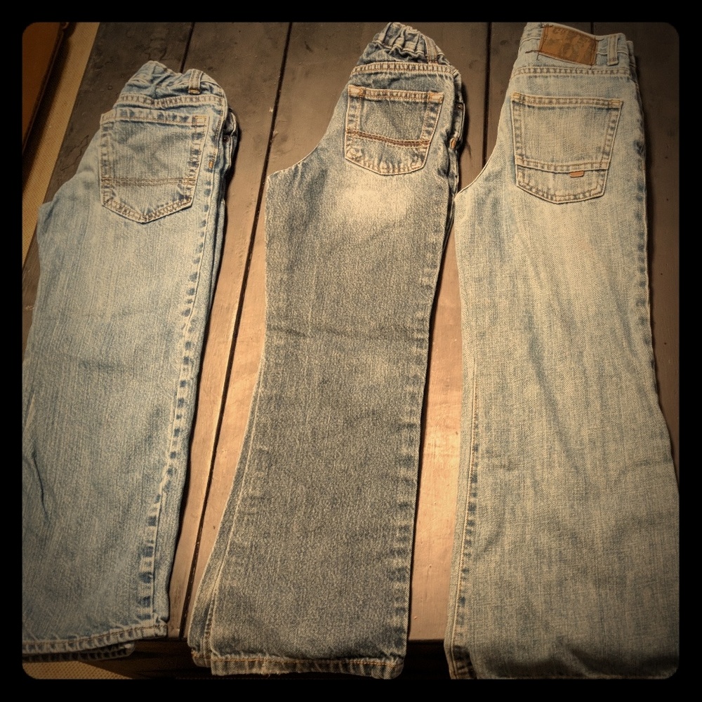 SOLDLot of 3 pair of SZ 8 Boy Jeans